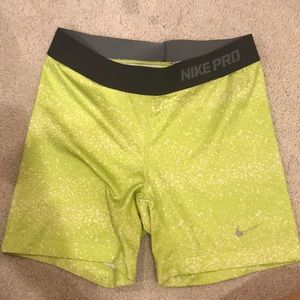 Nike Pro womens compression shorts